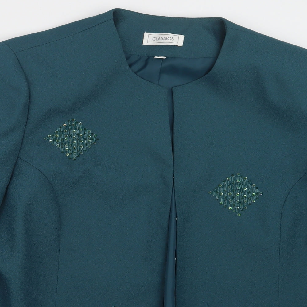 Classics Womens Blue   Jacket  Size 20