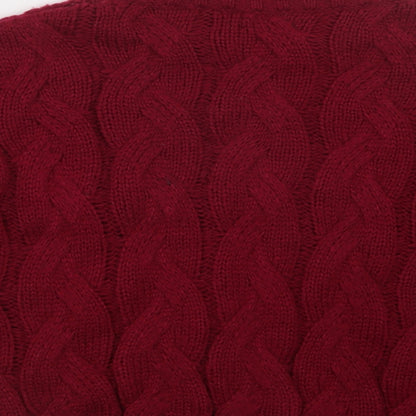 Womens UK Size 14 M&Co Pink Pullover Jumper