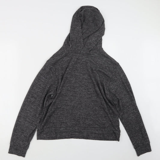 H&M Womens Grey   Pullover Hoodie Size M