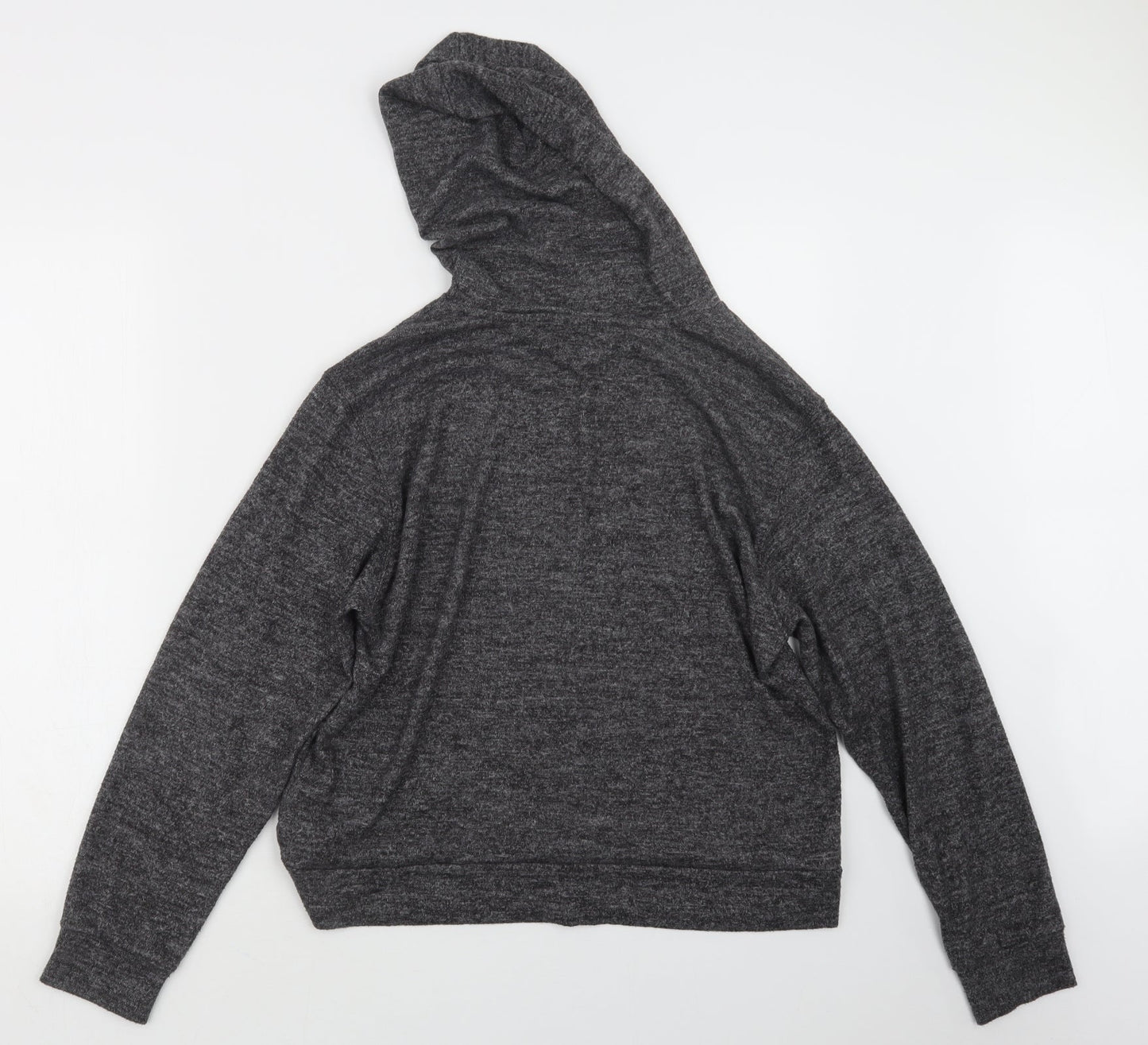 H&M Womens Grey   Pullover Hoodie Size M