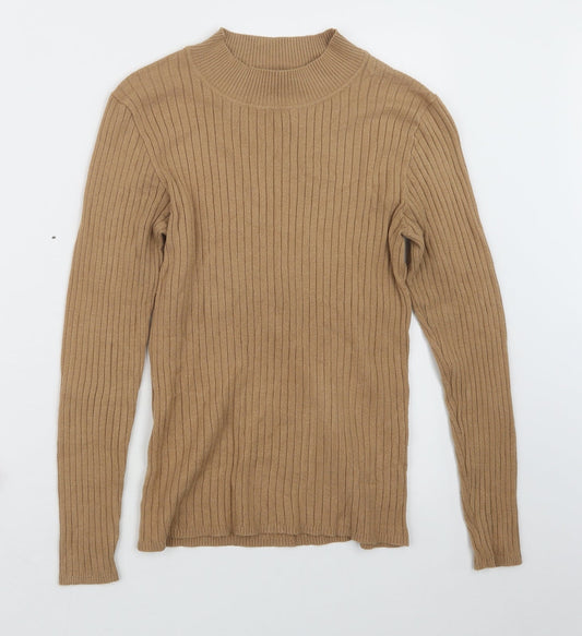 Primark Womens Beige  Knit Pullover Jumper Size 14