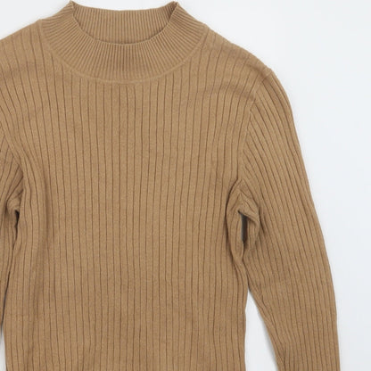 Primark Womens Beige  Knit Pullover Jumper Size 14