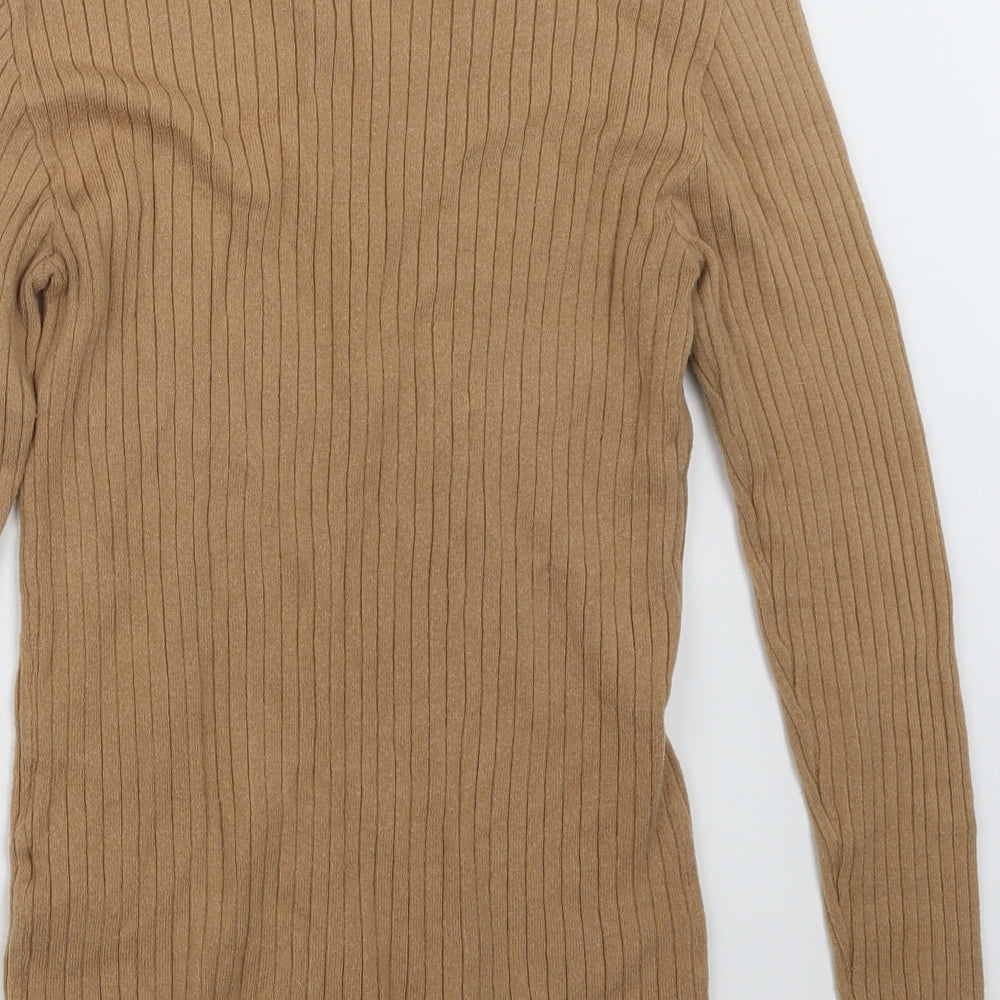 Primark Womens Beige  Knit Pullover Jumper Size 14