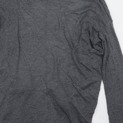 Womens UK Size S H&M Grey Cardigan Jumper