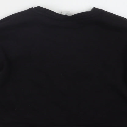 TU Girls Black   Pullover Jumper Size 7 Years