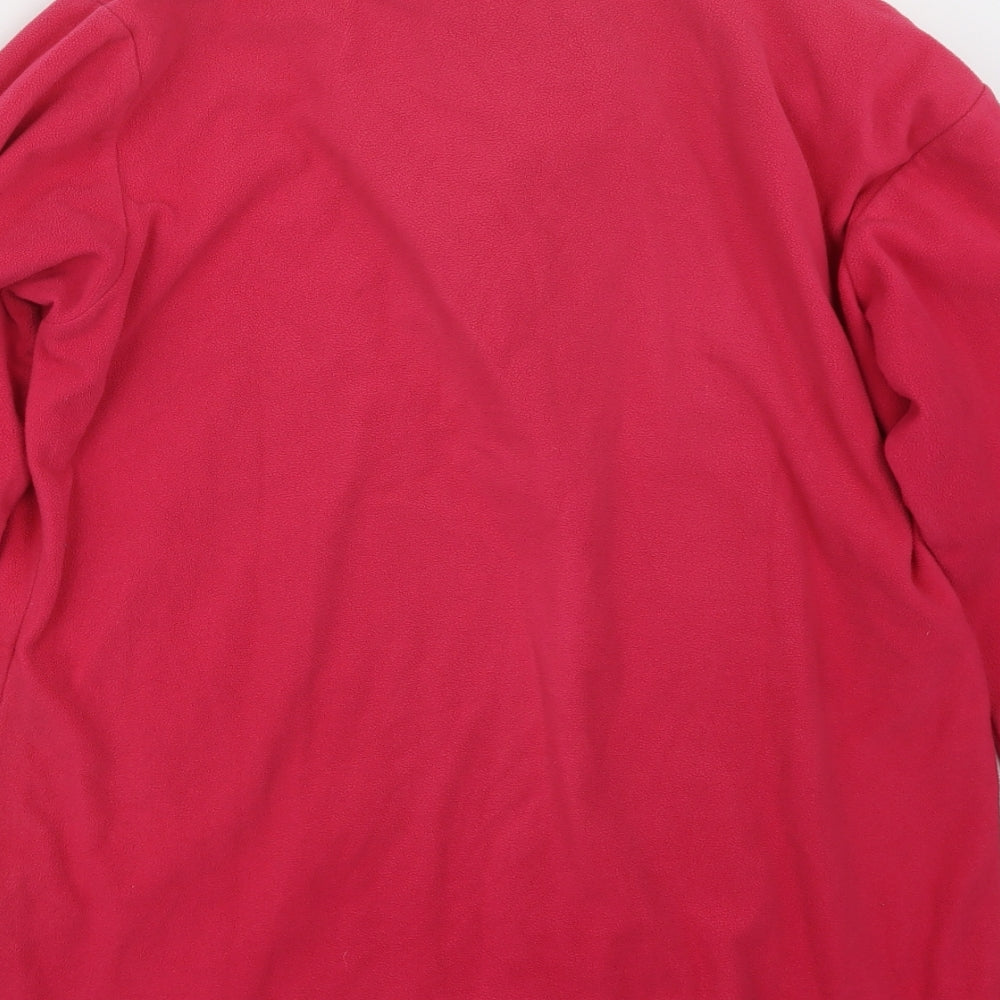 Outdoor Essentials Womens Pink   Pullover Sweatshirt Size 14