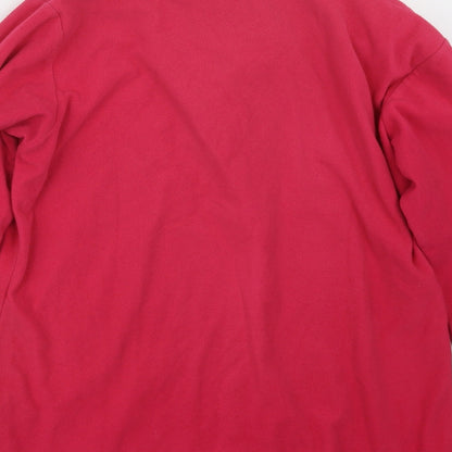 Outdoor Essentials Womens Pink   Pullover Sweatshirt Size 14