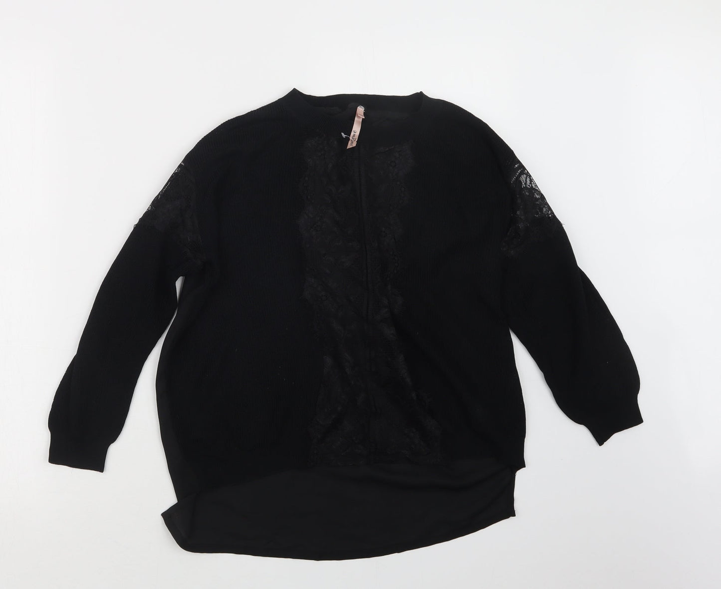 Womens UK Size S sweewe Black Pullover Jumper