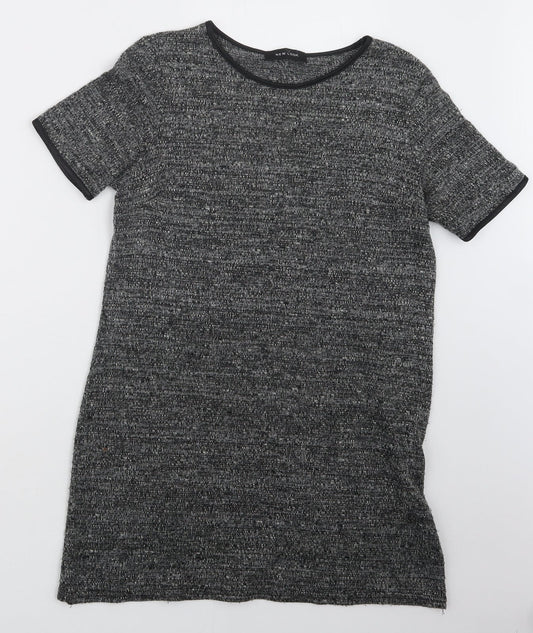 Womens UK Size 12 New Look Grey Pullover Jumper