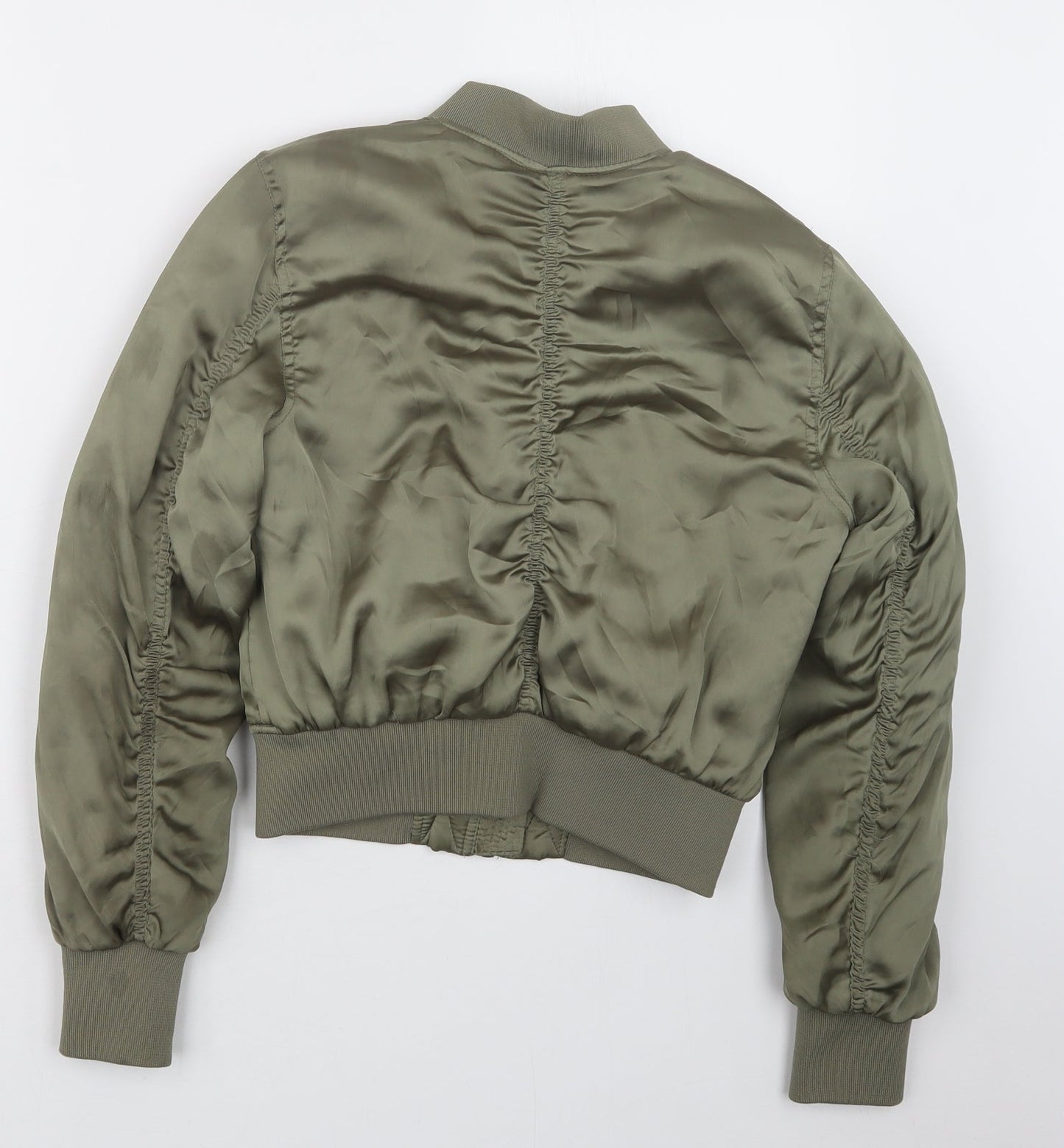 Womens UK Size 6 H&M Green Jacket