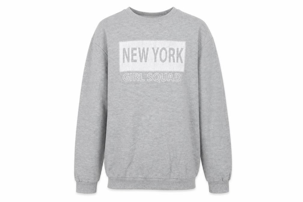 Pep&Co Girls Grey   Pullover Jumper Size 11-12 Years