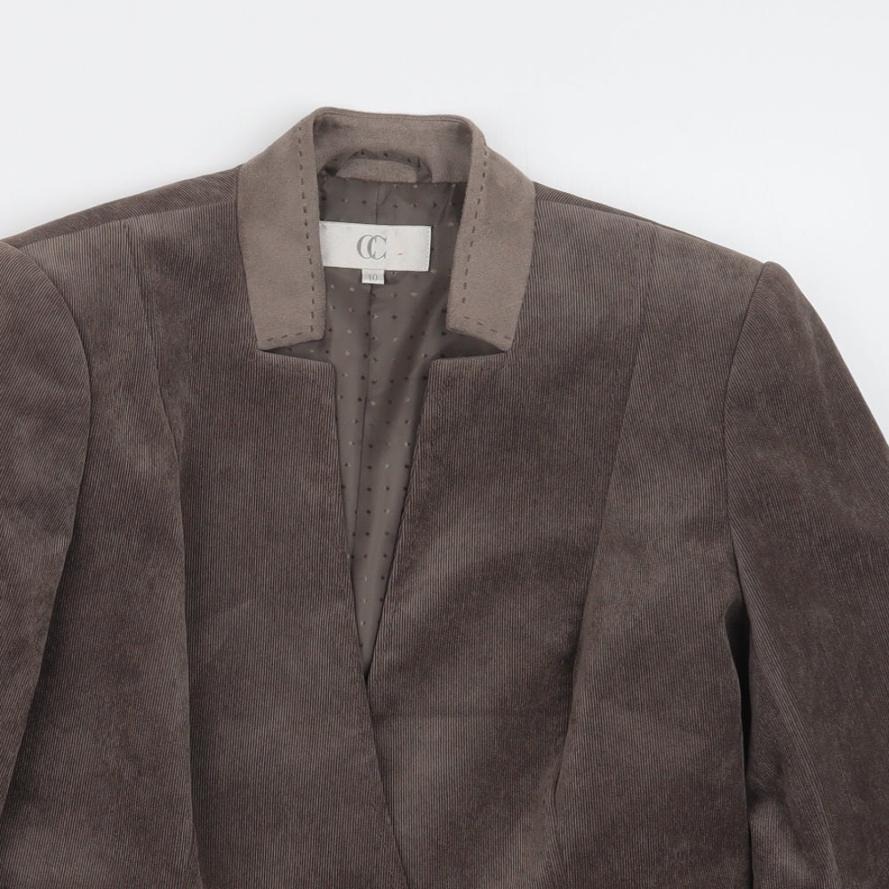 Womens UK Size 10 cc Beige Jacket