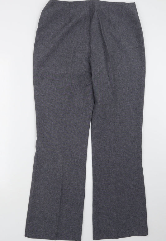 Florence + Fred Womens Grey   Trousers  Size 14 L30 in