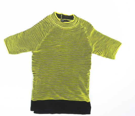 Womens UK Size 6 NEXT Yellow Pullover Jumper