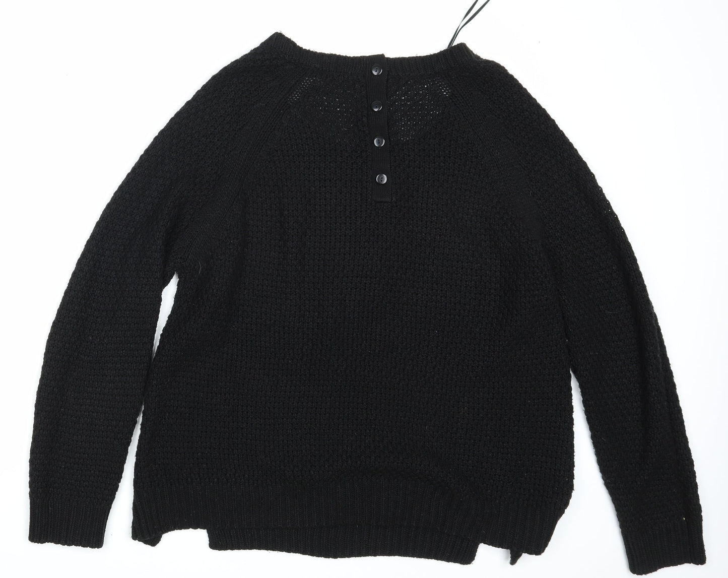 Love Knitwear Womens Black   Pullover Jumper One Size