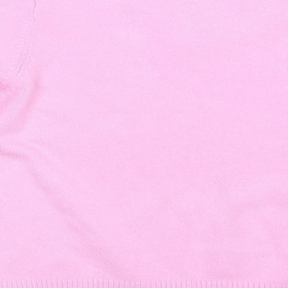 Womens UK Size L Ann Marie Pink Pullover Jumper