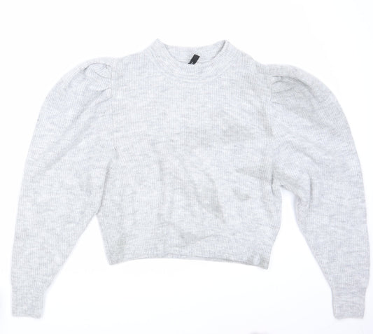Womens UK Size M H&M Grey Pullover Jumper