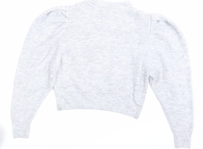 Womens UK Size M H&M Grey Pullover Jumper