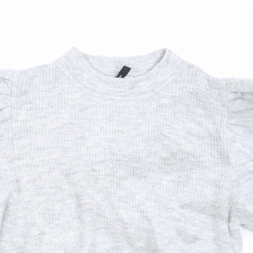Womens UK Size M H&M Grey Pullover Jumper