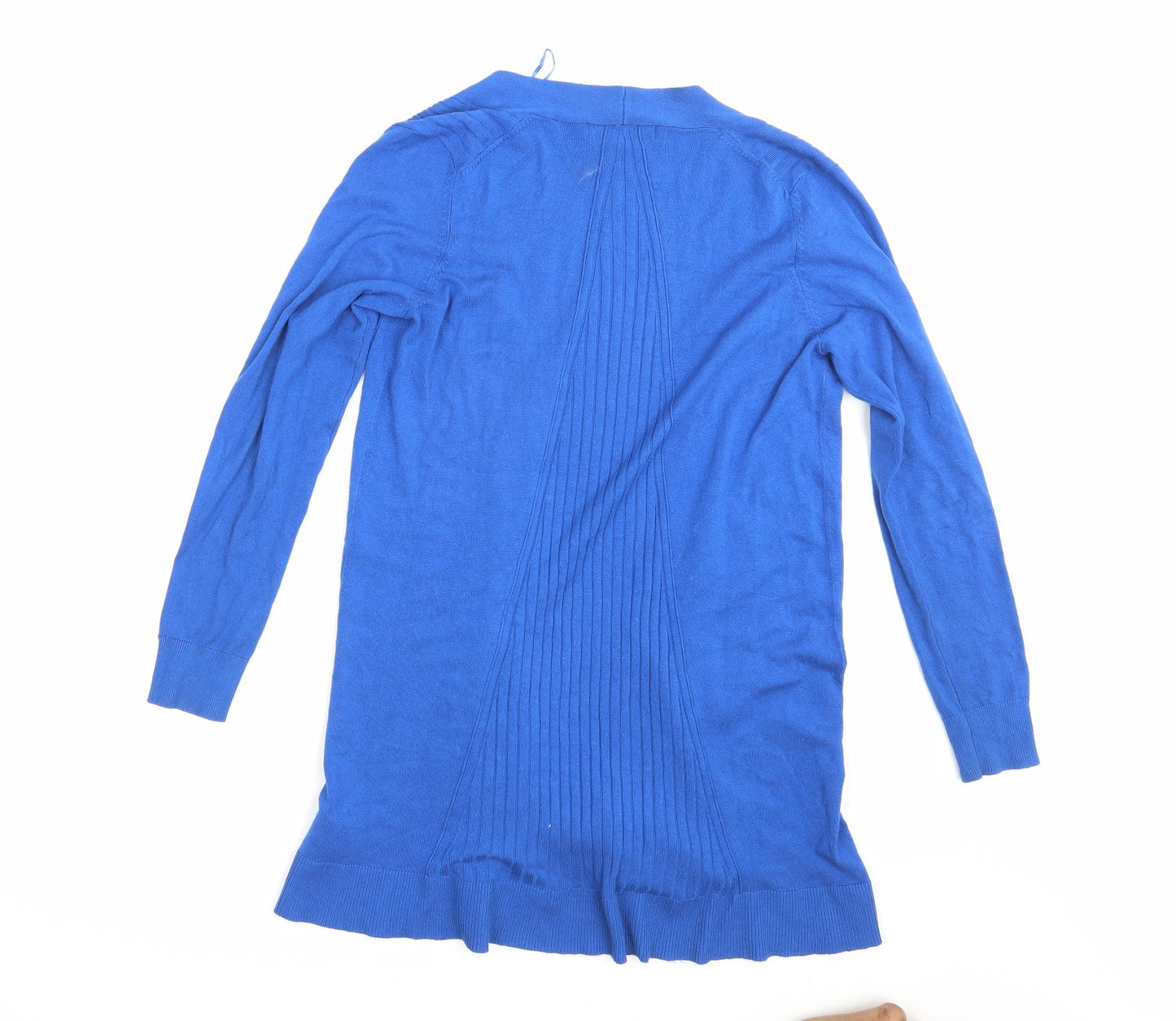 Womens UK Size S M&S Blue Wrap Jumper