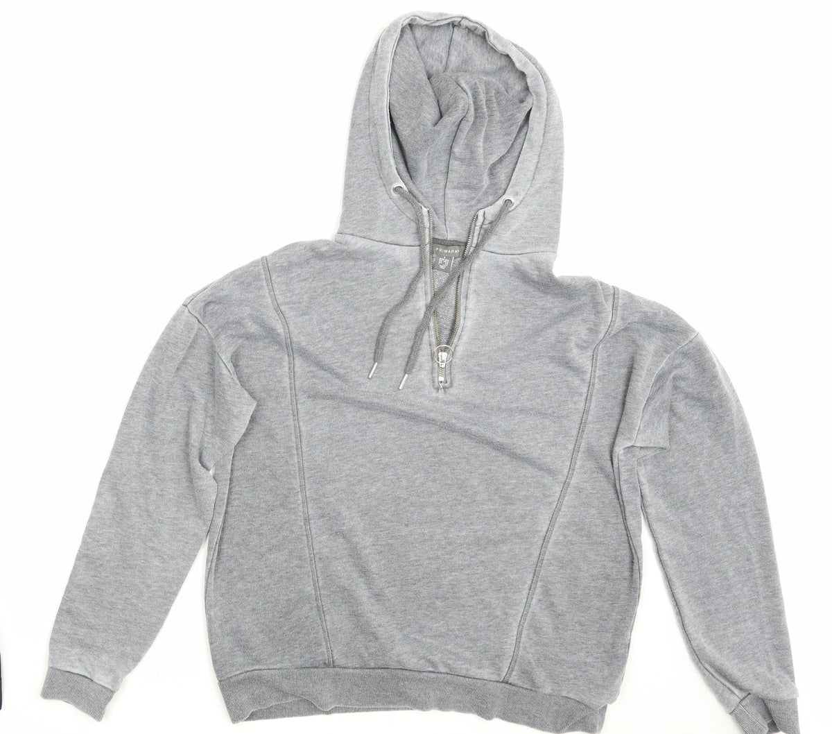 Primark Womens Grey   Pullover Hoodie Size 10