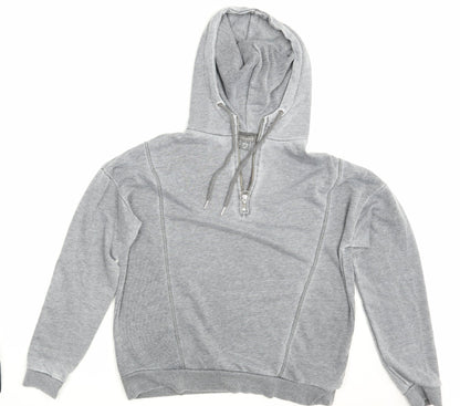 Primark Womens Grey   Pullover Hoodie Size 10