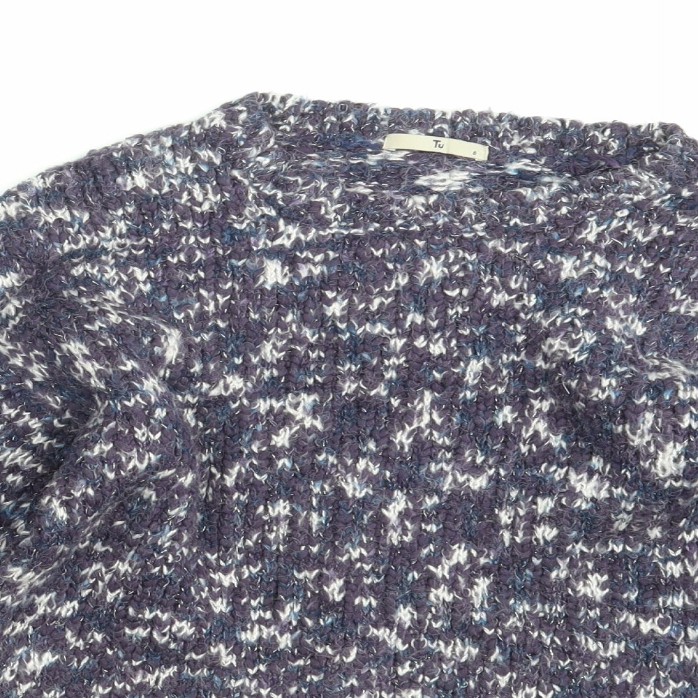 TU Womens Purple   Pullover Jumper Size 8