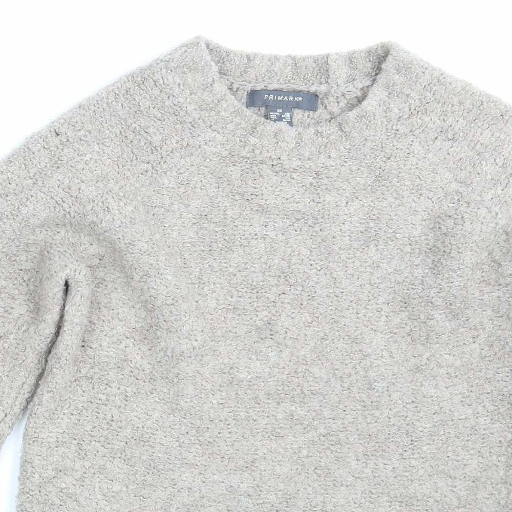 Primark Womens Beige   Pullover Jumper Size 6