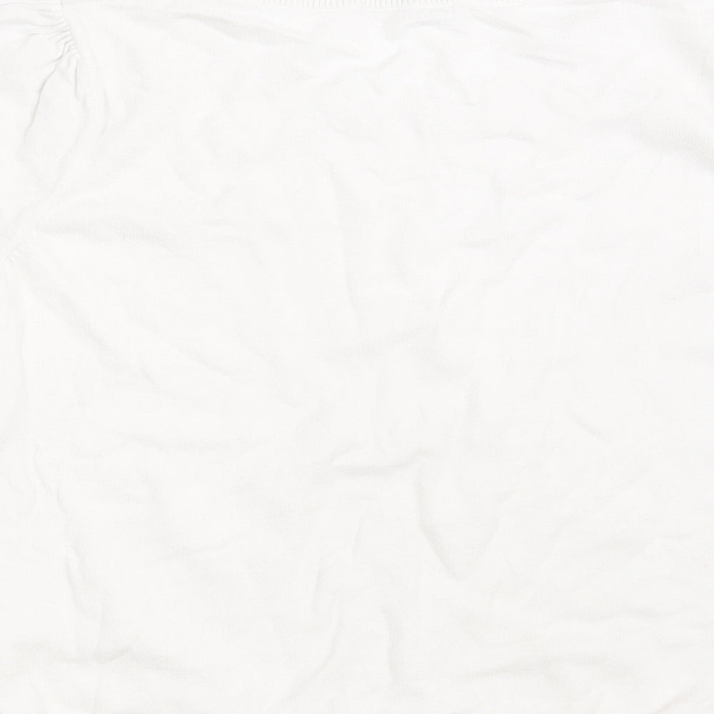 TU Womens White   Pullover Jumper Size 14