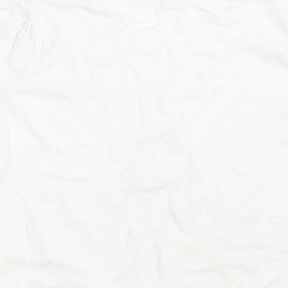 TU Womens White   Pullover Jumper Size 14