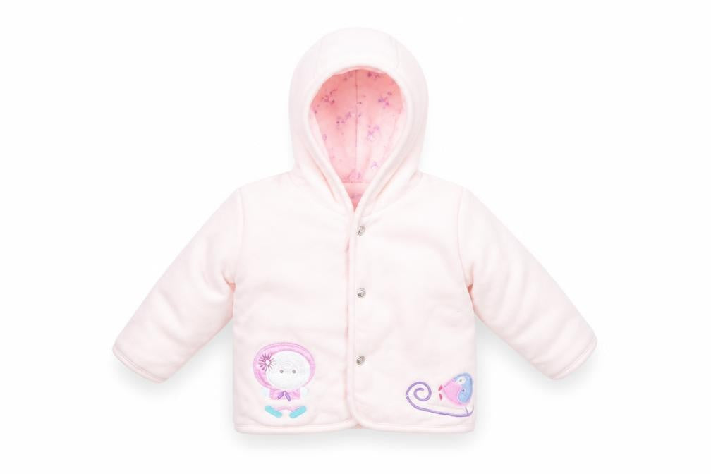 M&S Girls Pink   Jacket Coat Size 0-3 Months