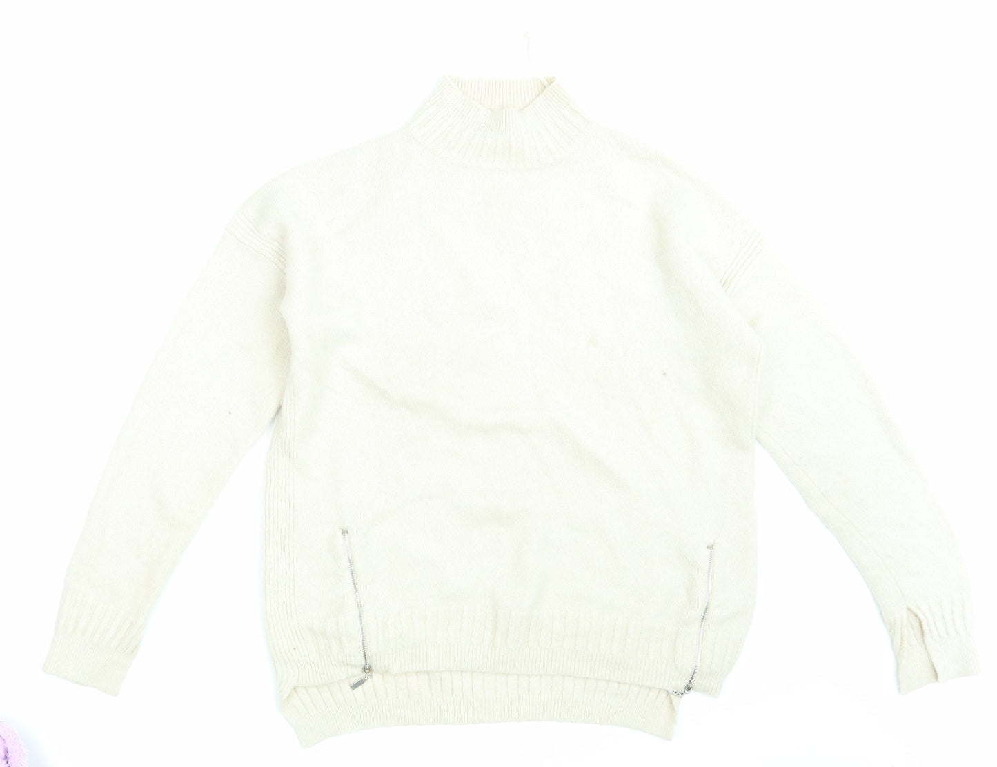 Love Knitwear Womens Ivory   Pullover Jumper Size 14