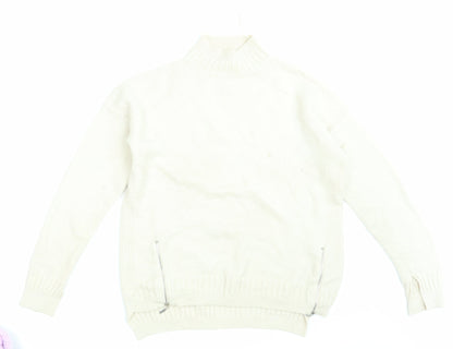 Love Knitwear Womens Ivory   Pullover Jumper Size 14