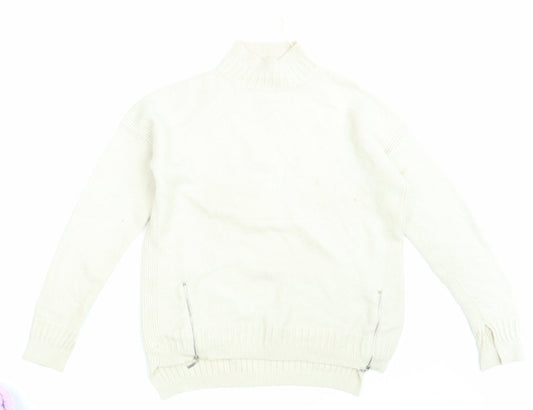 Love Knitwear Womens Ivory   Pullover Jumper Size 14