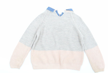 George Womens Pink   Pullover Jumper Size 14