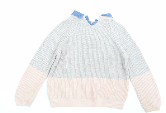 George Womens Pink   Pullover Jumper Size 14