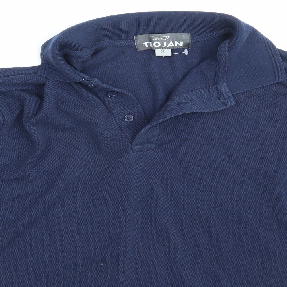 Trojan Mens Blue    Polo Size S