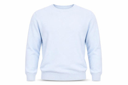 John Devin Mens Blue   Pullover Sweatshirt Size M