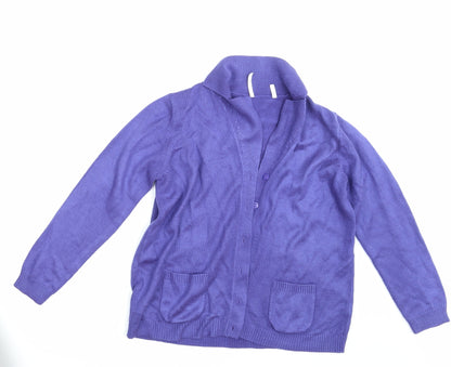 Anthology Womens Blue   Cardigan Jumper Size 12