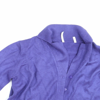 Anthology Womens Blue   Cardigan Jumper Size 12