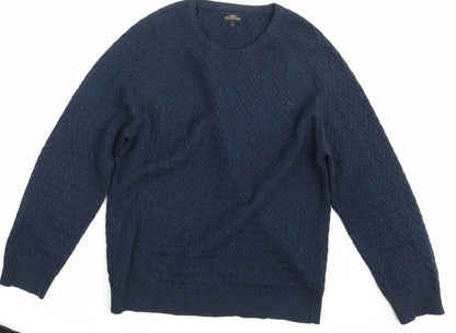 NEXT Mens Blue   Pullover Jumper Size M