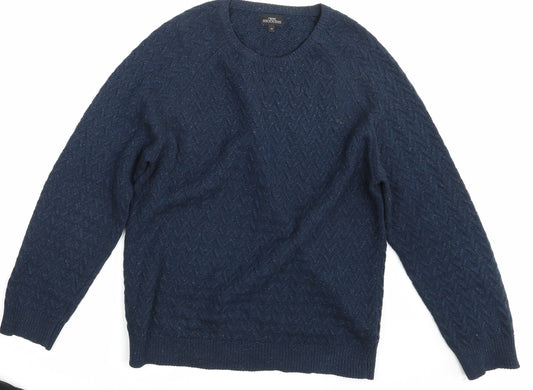 NEXT Mens Blue   Pullover Jumper Size M