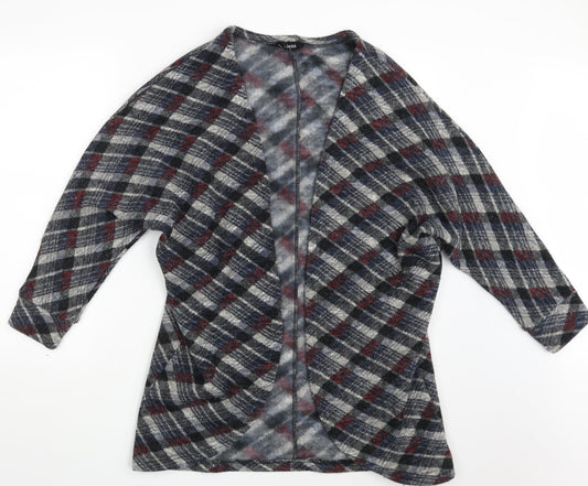 Klass Womens Multicoloured Geometric  Jacket Blazer Size S