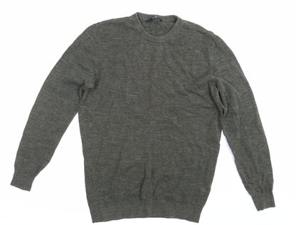 George Mens Green   Pullover Sweatshirt Size S