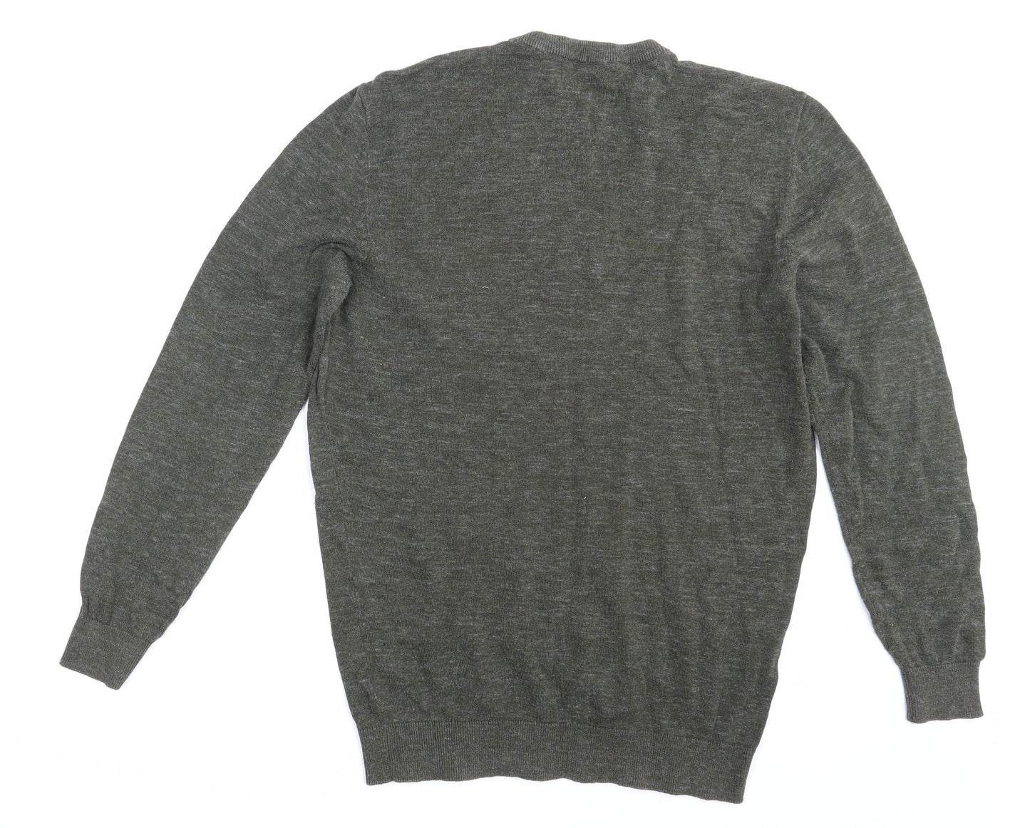 George Mens Green   Pullover Sweatshirt Size S