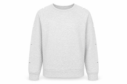 New Look Girls Grey   Pullover Sweatshirt Size 12-13 Years