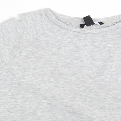 New Look Girls Grey   Pullover Sweatshirt Size 12-13 Years