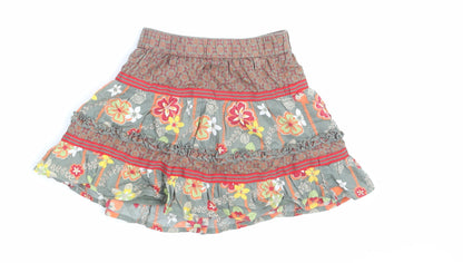 Fransa  Girls Multicoloured Flecked  A-Line Skirt Size 24 Months  - Waist 18in