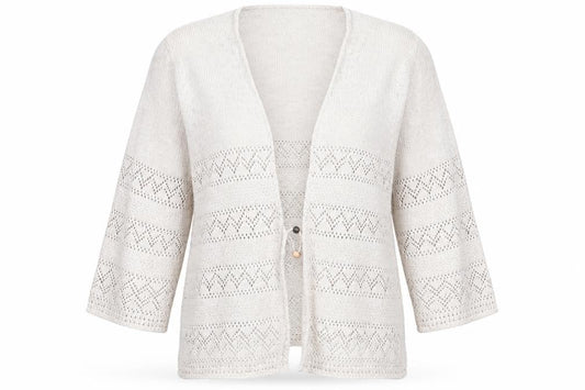 Womens UK Size 14 Berkertex Beige Cardigan Jumper