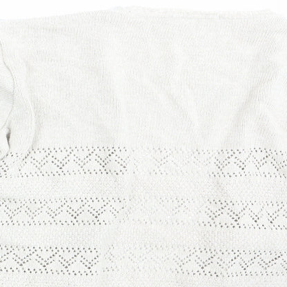 Womens UK Size 14 Berkertex Beige Cardigan Jumper